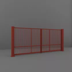 Outdoor Gate  3D model