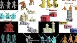 Paladin Bundle 3D Model Collection