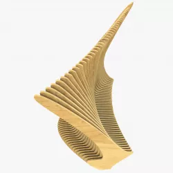Parametric Bench 3D model