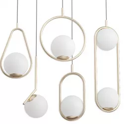 Pendant lamp B LUX C Ball set 3D model