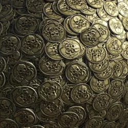 Pile of coins texture ver Hq 3D model