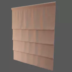 Pink Day Curtains Free 3D model