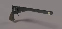 Pistol from the movie Supernatural 3D model