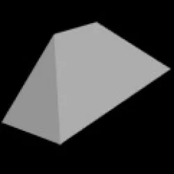Polygonal roof Free 3D model