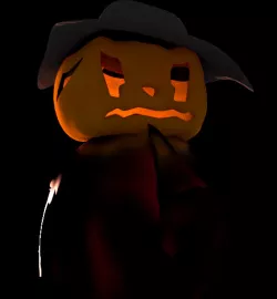 Pumpkin Head Free 3D model