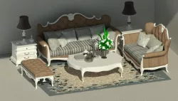 revit classic set 3D model