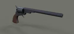 Revolver Colt Paterson 1836 3D model