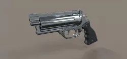 Revolver from the movir movie Rest In Peace Department 3D model