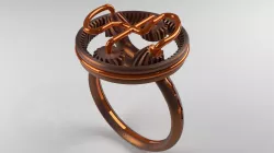 Ring steampunk 3D model