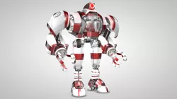Robot With Cockpit Free 3D model
