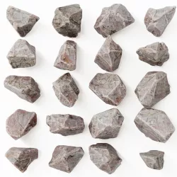 Rock splinter river stone 3D model