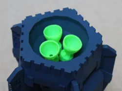 Rockets for Drop Pod wargaming type models