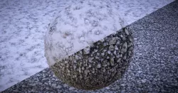 Rocks and Snowy Rocks Texture