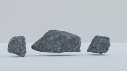 rocks Low-poly  3D model