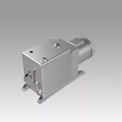 Rotary vane vacuum pump 3D model
