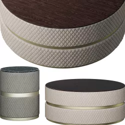 Round coffee table Capital Collection Cookie 3D model