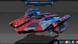 RTS Games - Kasimov Frigate - Class VI Low-poly  3D model