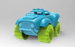 Sand buggy 3D model