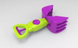 Sand grabber 3D model