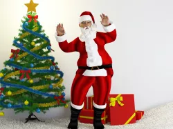 santa clause 3D model