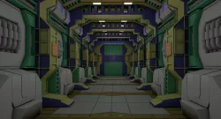 Sci Fi Corridor  3D model