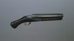 Shotgun - different styles Low-poly  3D model