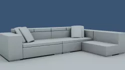 sofa living room Free 3D model