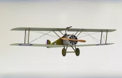 Sopwith Camel 2F1 Low-poly  3D model