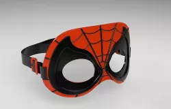 Spiderman mask 3D model