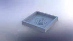 Spiral tile mould Free 3D model