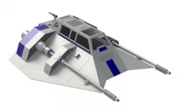 STAR WARS - SNOWSPEEDER Low-poly  3D model
