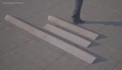 street bumper Low-poly  3D model