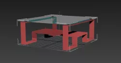 Table 3D model