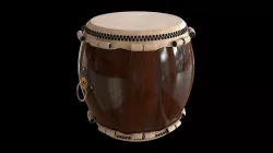 Taiko Drum 3D model