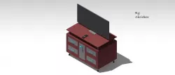Telivision set Free 3D model