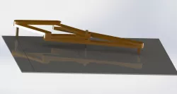 The PeaucellierLipkin linkage Free 3D model