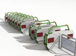 Ticket barrierD 3D model
