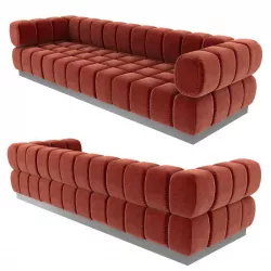 Todd Merrill custom original extended back sectional sofa 3D model