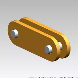 TOWER CRANE -Rear pendant counterjib conector- Free 3D model