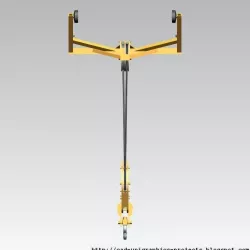 TOWER CRANE -Trolley sc- Free 3D model