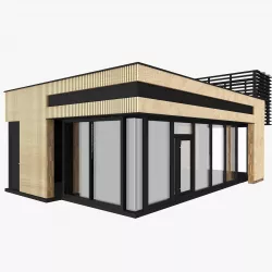 Trade Pavilion Shop 3D model