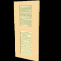 Traditional shutter Free 3D model