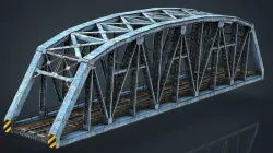 TRAIN BRIDGE 3D model