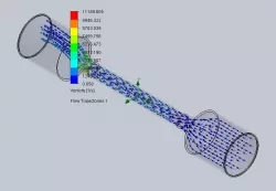 Tutorial 19 Solidworks flow simulation  Free 3D model