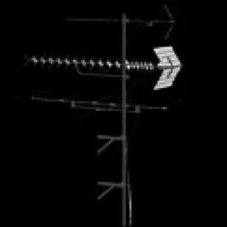 TV antena Free 3D model