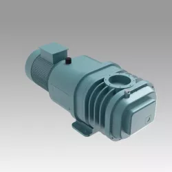 Twin rotor vacuum pump 3D model