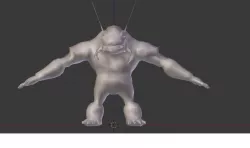 Umber Hulk Low-poly  3D model