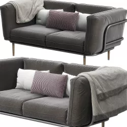 Urban sofa by Cane Line 3D model