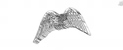 us army eagle emblem Low-poly  3D model