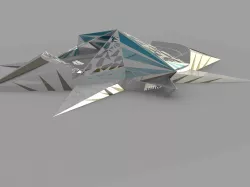 Velodrome 2114 Free low-poly  3D model